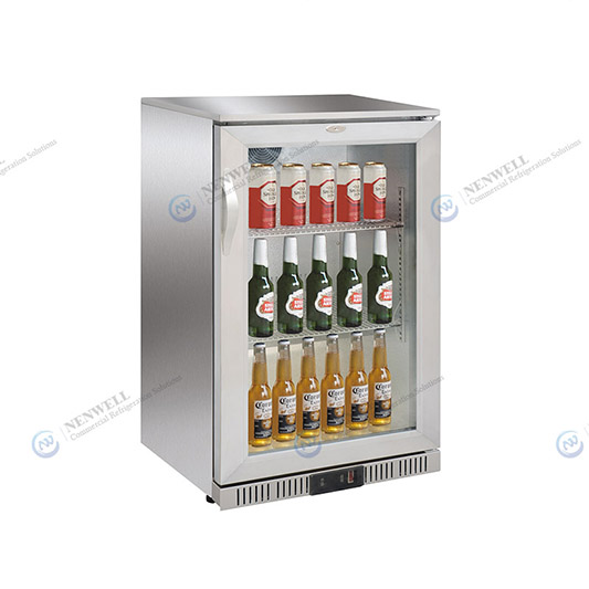 stainless steel back bar cooler